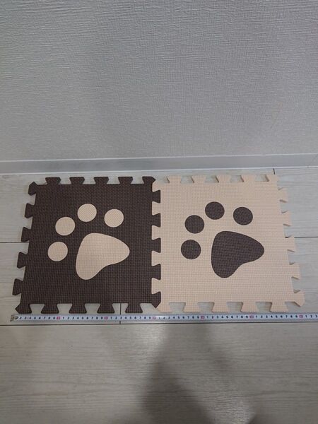 ジョイントマット 30cm ベージュ ダークブラウン 赤ちゃん ベビー 騒音対策 69枚 送料無料