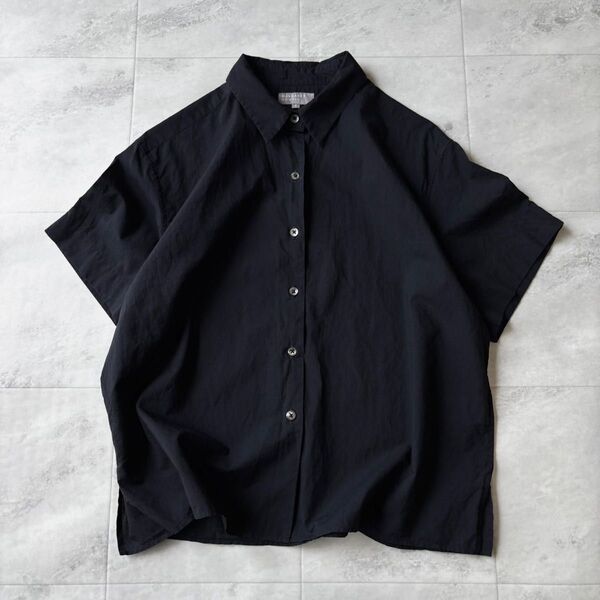 【美品】MARGARET HOWELL コットン半袖シャツ 羽織 M