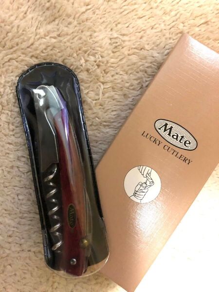 【本日限定価格】Mate ワインオープナー ソムリエナイフ