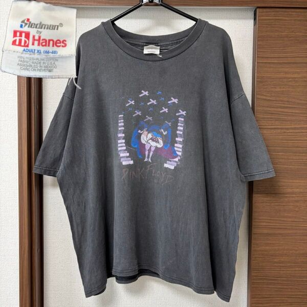 90s〜00s Pink Floyd tシャツ The Wall hanes ヘインズ The Teacher ピンクフロイド