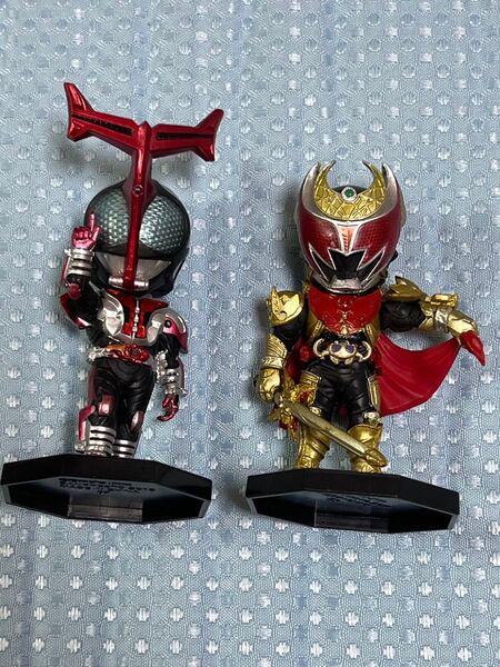 仮面ライダー 一番くじ フィギュア ディフォルメクス ハイパーカブト キバ エンペラーフォーム