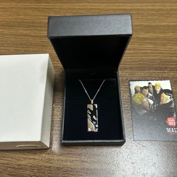 BAD BOYS シルバーネックレス BEASTモデル 田中宏 SILVER925