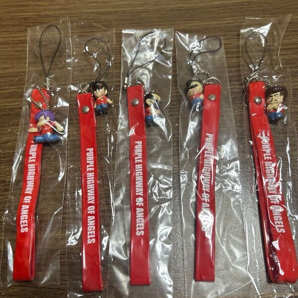 湘南爆走族 フィギュア ストラップ 5種セット 未使用品 吉田聡
