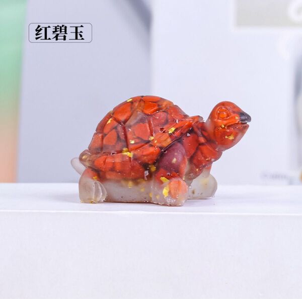 【風水開運】赤亀の置き物 厄除け 健康 成功運アップ レッド 赤 インテリア 風水