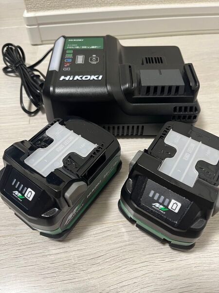 HiKOKI ハイコーキ 純正バッテリー BSL36A18B 充電器 UC18YDL2セット