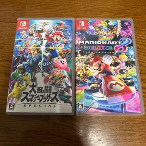 Switch 大乱闘スマッシュブラザーズ マリオカート8 まとめ売り