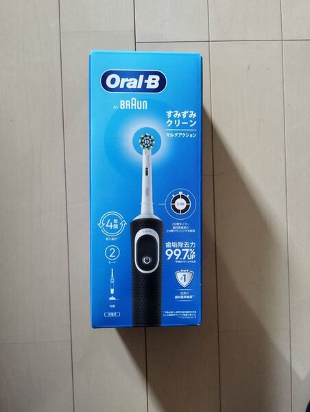 P&G オーラルB D100 すみずみクリーン マルチアクション 電動歯ブラシ