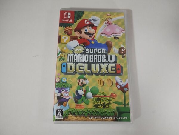 美品!!【Switch】new スーパーマリオブラザーズ Uデラックス