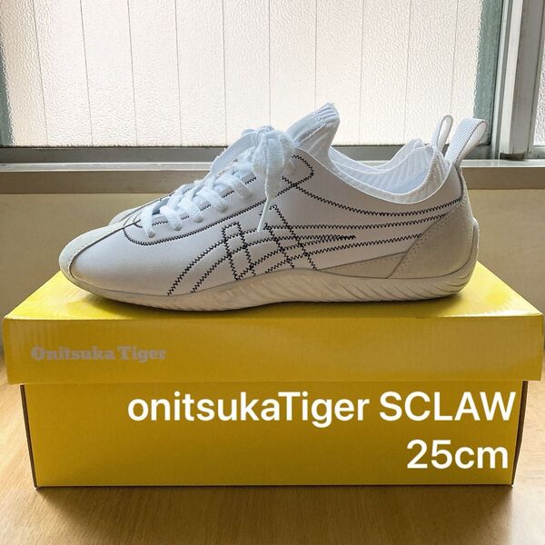 onitsukaTiger SCLAW WHITE/BLACK 25cm 39.5