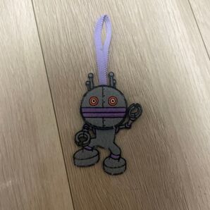 アンパンマン だだんだん2号 めくりネーム タグ フェルト 約10cm