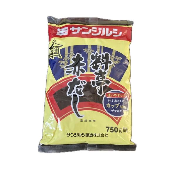 サンジルシ 料亭赤だし 750g みそ 味噌 食品 八丁味噌 豆みそ 豆味噌 豆ミソ 赤味噌 【賞味期限26.3.11】