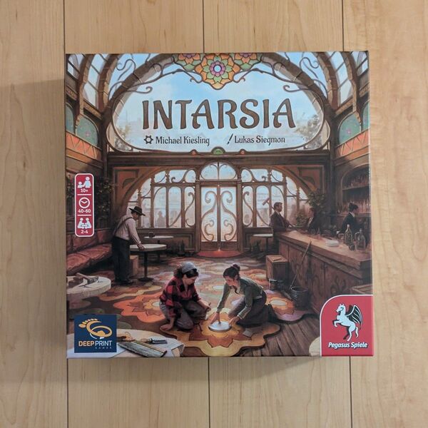 ボードゲーム「インタルシア」日本語訳付き