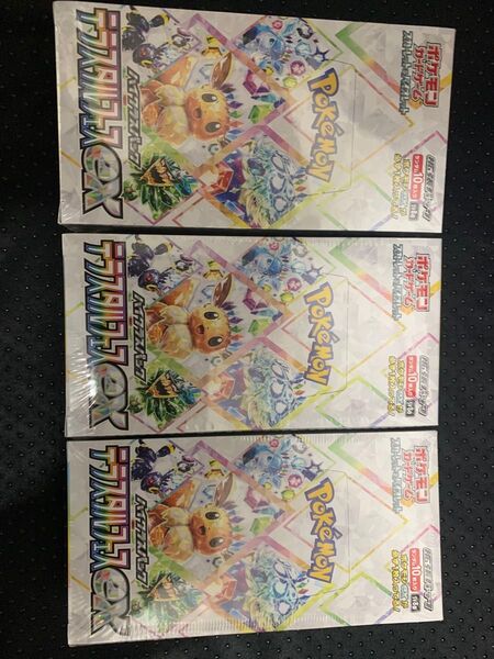 ポケモンカードゲーム テラスタルフェスex 新品未開封シュリンク付き 3BOX