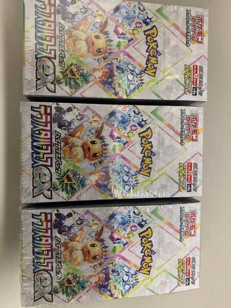 ポケモンカード テラスタルフェスex 新品未開封シュリンク付き 3BOX