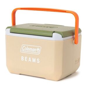COLEMAN x BEAMS 別注 テイク6 クーラーボックス ベージュ×オリーブ 完売