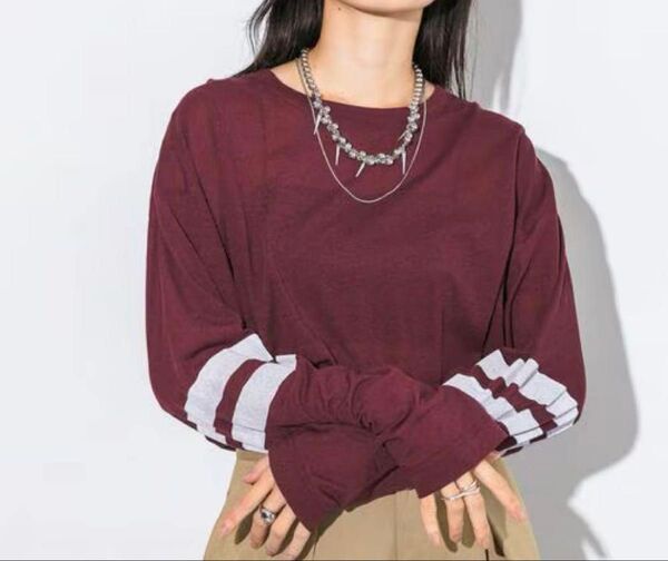 JEANASIS シアーテンジクフットボールロンTEE