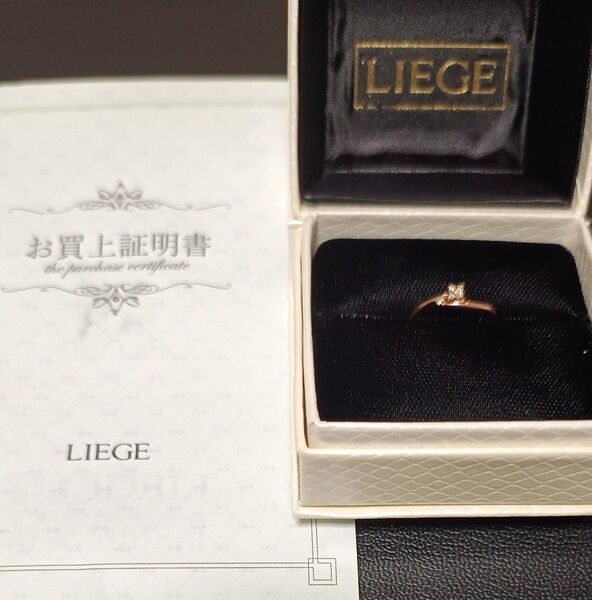 LIEGE ダイヤモンド 指輪 K10