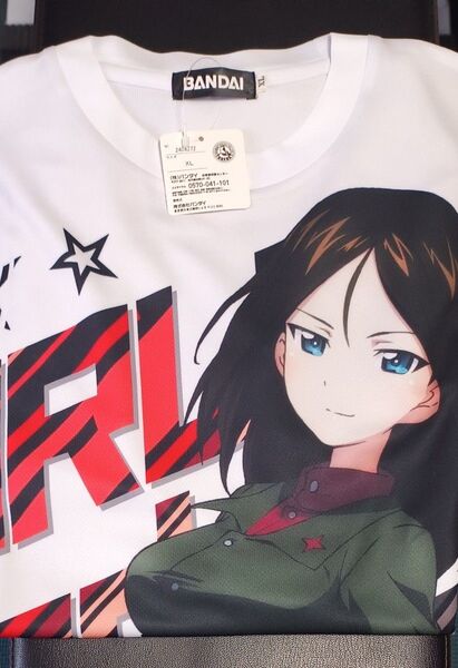 ガールズ&パンツァー 劇場版 フルパネルTシャツ ノンナ XL