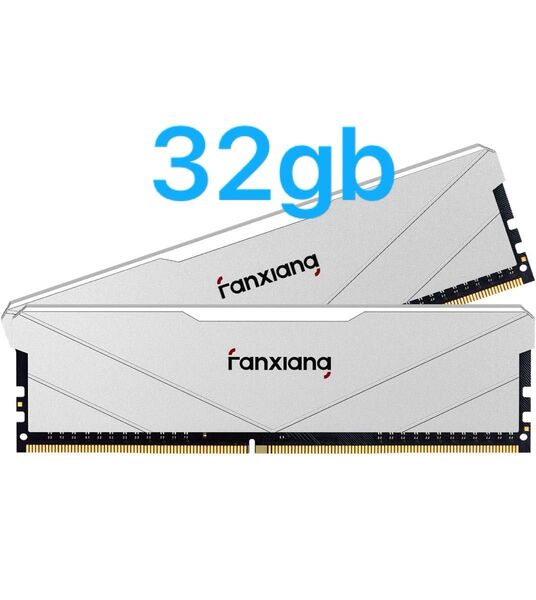 Fanxiang DDR4 32GB (2x16GB) 3200MHz RAM ヒートシンク付き 新品 未使用 ラスト