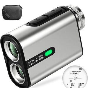 新品 未使用 ゴルフレーザー距離計 Ultra-mini ゴルフ距離計 1000m/1094yd対応 95%高透過率 6.5倍望遠