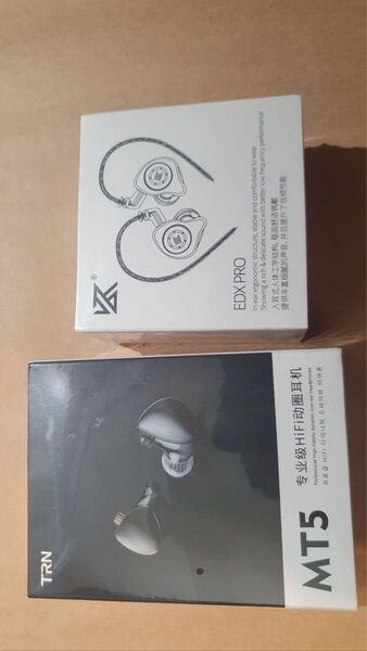 KZ EDX PRO, TRN MT5 新品