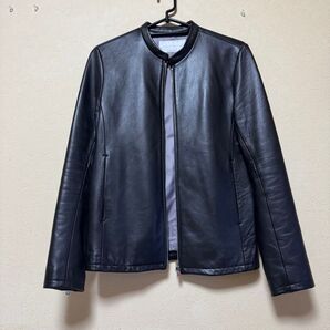 GOSTAR DE FUGA 黒レザーシングルライダースジャケット 本革