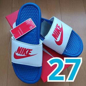 【爽やか夏カラー】新品未使用品 ナイキ ベナッシ シャワーサンダル 27cm
