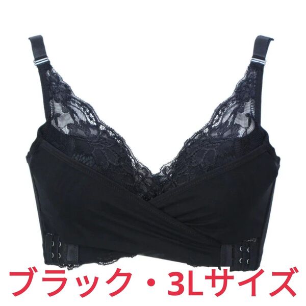 【正規品保証・新品・未開封品】PGブラ ナイトブラ 益若つばさ 3Lサイズ ブラック