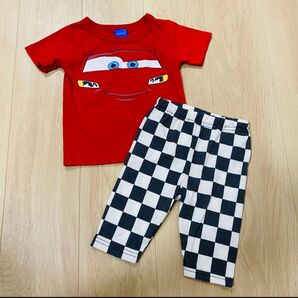 PIXAR カーズ マックィーン セットアップ パジャマ90サイズ