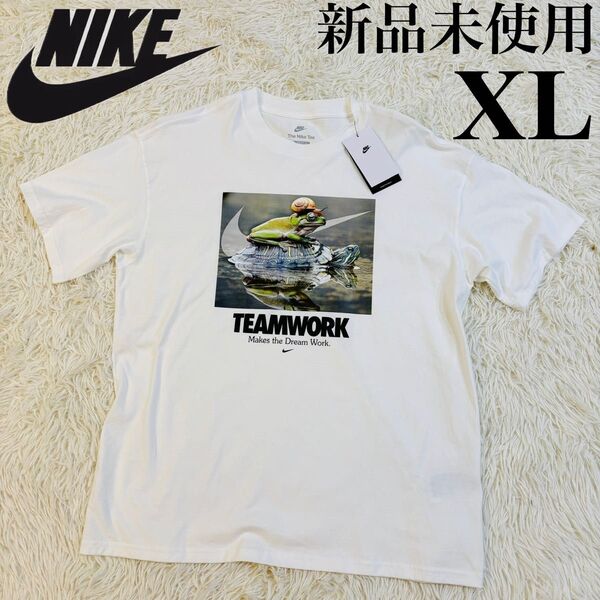 新品 ナイキ Tシャツ 半袖 スポーツウェア NSW M90 OC ワンオフ ホワイト XLサイズ