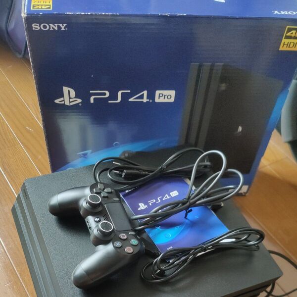 PlayStation4 Pro ジェット・ブラック 1TB CUH-7200BB01 PS4 Pro システムバージョン12.5