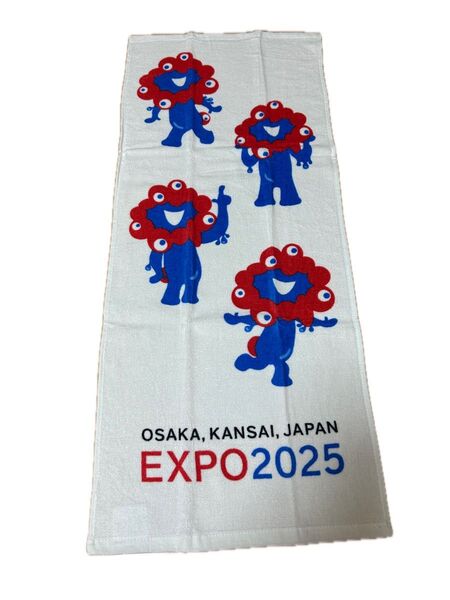 2025 大阪・関西万博 キャラクターフェイスタオル1P