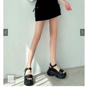 GRL 厚底サンダル23.5