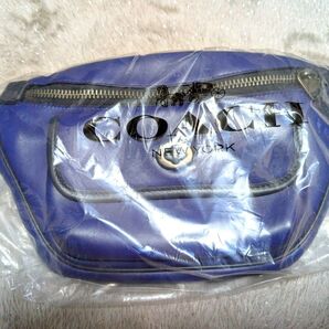 COACH コーチ ボディバッグ パープル 新品 未使用