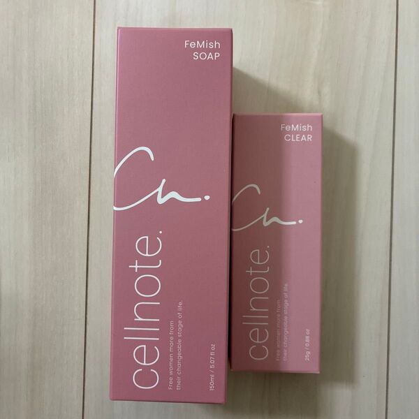 セルノート cellnote フェミッシュクリア&ソープ