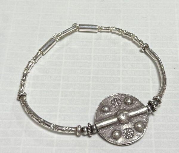 新品未使用☆カレンシルバー☆ブレスレット☆925☆カレン族☆オールカレンシルバー