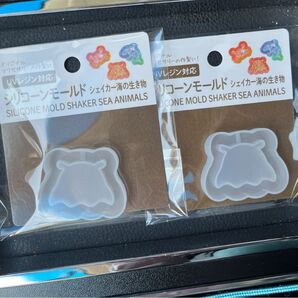 セリア メンダコ レジン シリコーンモールド 2個