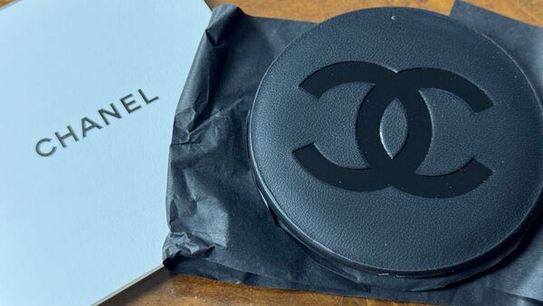 未使用 新品 シャネル CHANEL ブラック ミラー 非売品