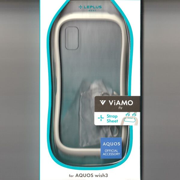 AQUOS wish3 耐衝撃 ケース ViAMO fly ホワイト