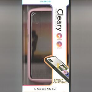 Galaxy A23 5G 耐衝撃 ケース Cleary ピンク