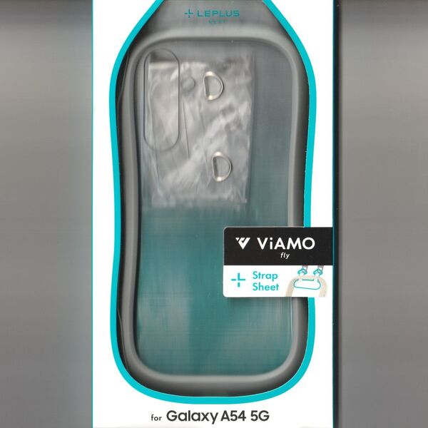 Galaxy A54 5G 耐衝撃 ケース ViAMO fly ライトグレー