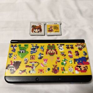 Newニンテンドー3DS スーパーマリオメーカーデザイン 初期化済 任天堂 3DS