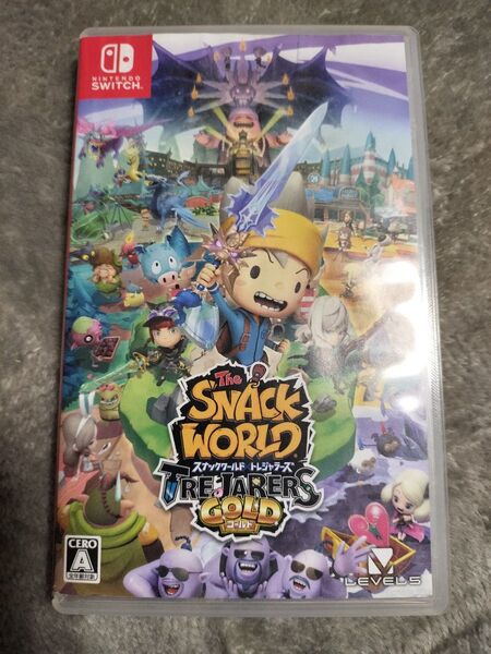 中古 SNACK WORLD スナックワールドトレジャラーズ GOLD Nintendo Switch ソフト