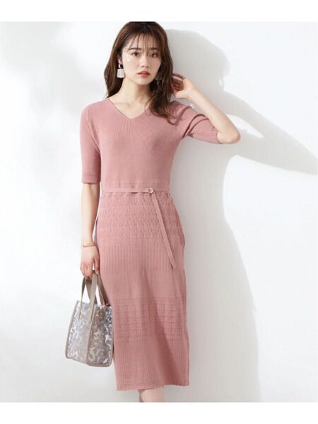 タイトニットワンピース PROPORTION BODY DRESSING
