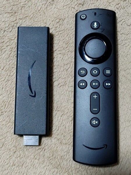 Amazon ファイヤースティック 4Kモデル第一世代? 純正リモコン 画像内の品のみ付属 Fire TV Stick