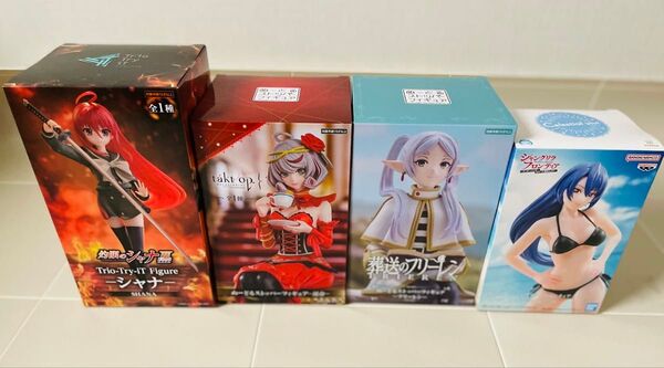 ぬーどるストッパーフィギュア 灼眼のシャナ ジャングリラフロンティア4体セット
