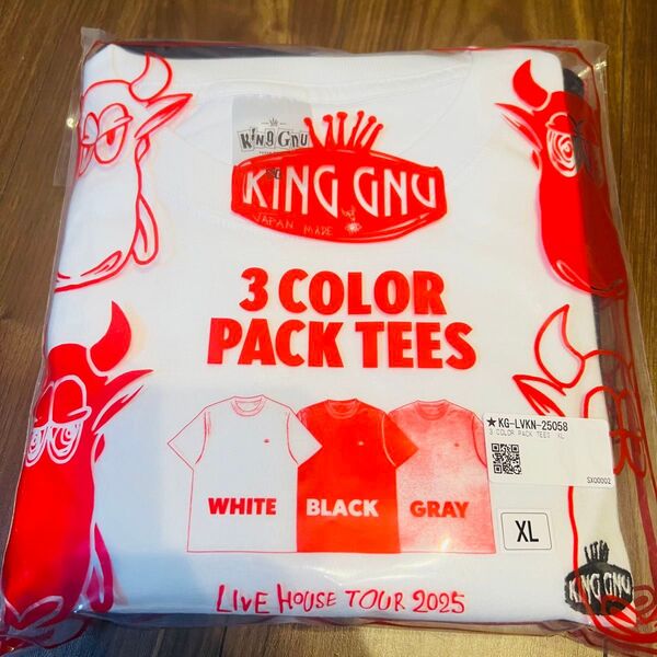King Gnu 3 COLOR PACK TEES / XL