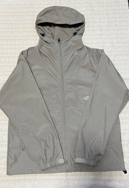 THE NORTH FACE ザノースフェイス コンパクトジャケット ナイロンジャケット ミネラルグレー Sサイズ