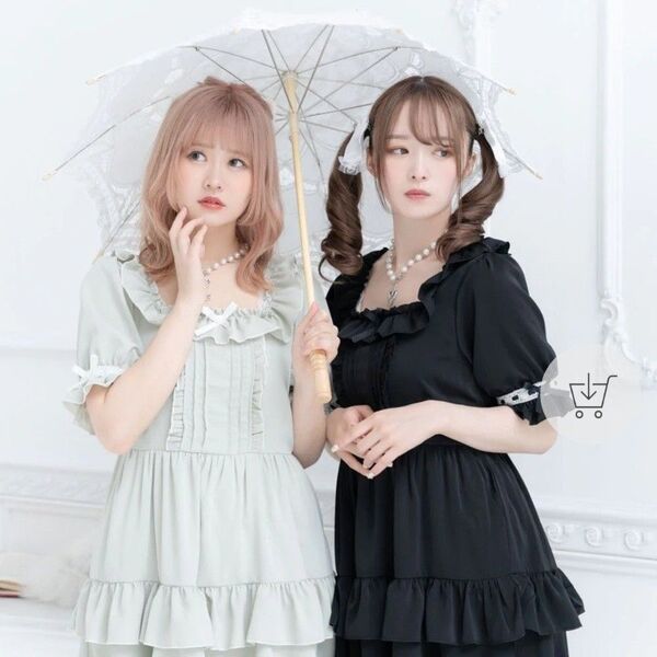 人気完売★美品★夢展望 ユメテンボウ 妖精フィッシュテールワンピース Dear My Love ディアマイラブ ワンピース 黒