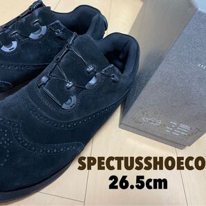 SPECTUSSHOECO. シューズ スニーカー 靴 スウェード ブラック 黒 ネペンテス×SPECTUSSHOE コラボモデル